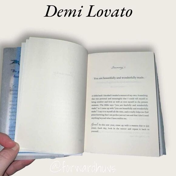 Demi Lovato | Staying Strong 365 | Hardcover Book - Picture 7 of 9